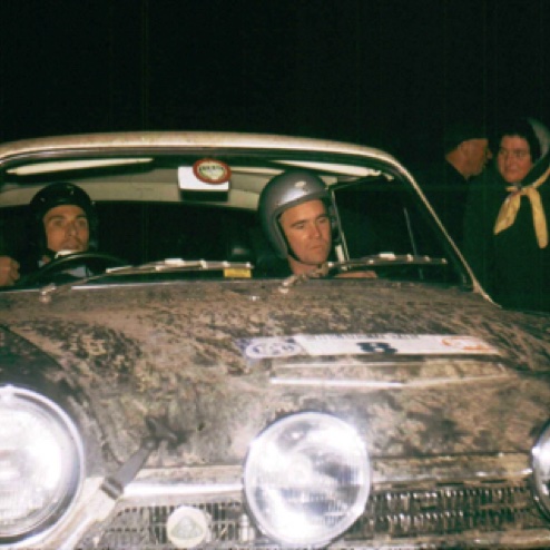 JIm au volant de nuit, c'est Brian Mella qui le copilote